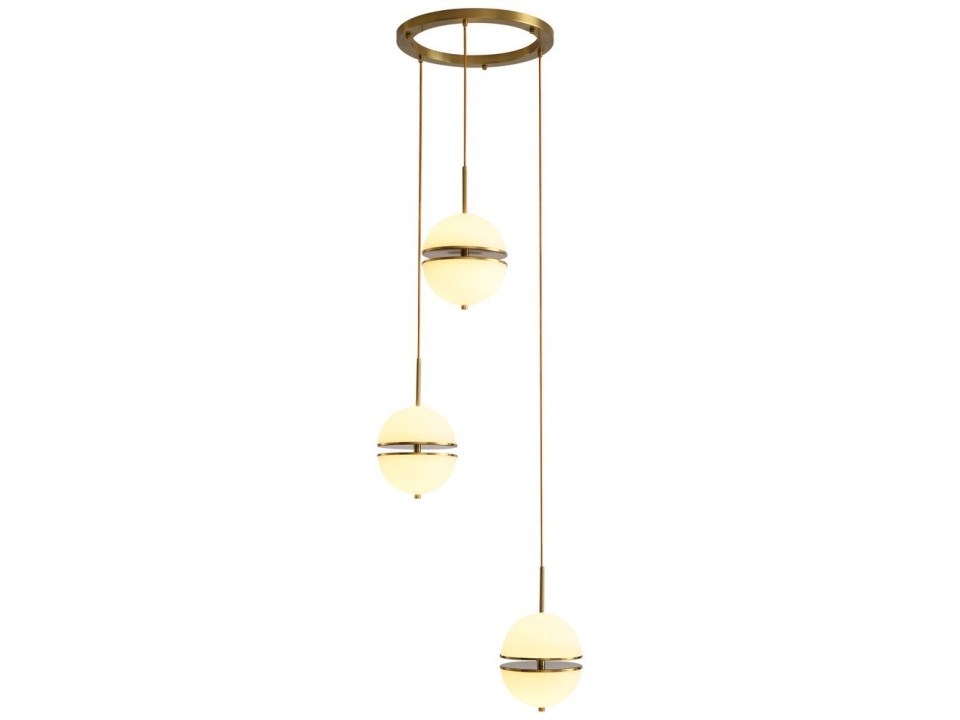 Lampa wisząca SFERA-3 LED złota 50 cm Step Into Design