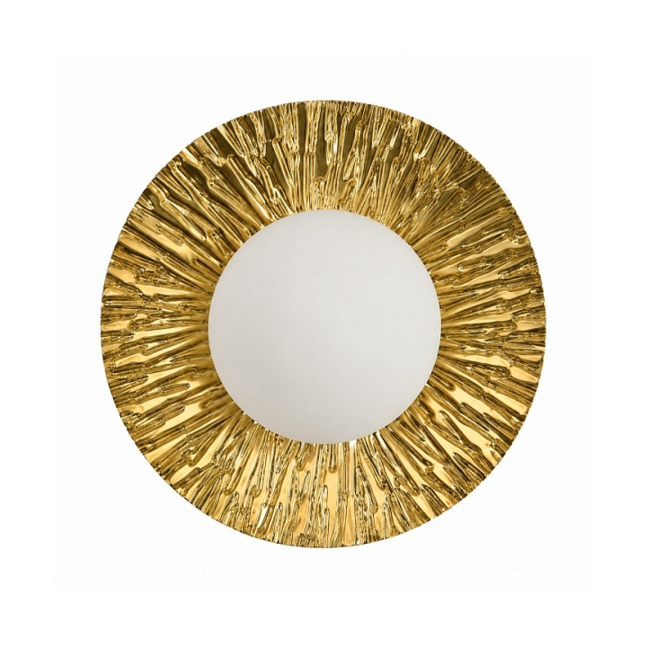 Lampa ścienna SUN S złota 20 cm - Step Into Design