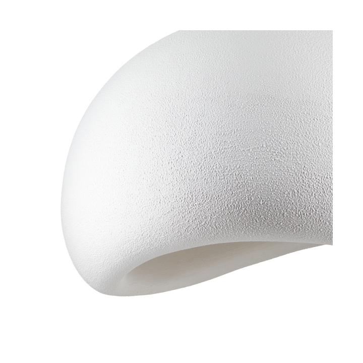 Lampa wisząca STONE 80 cm - biała - Step Into Design