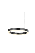 Lampa wisząca CIRCLE 60 cm - LED, ring tytanowy - Step Into Design