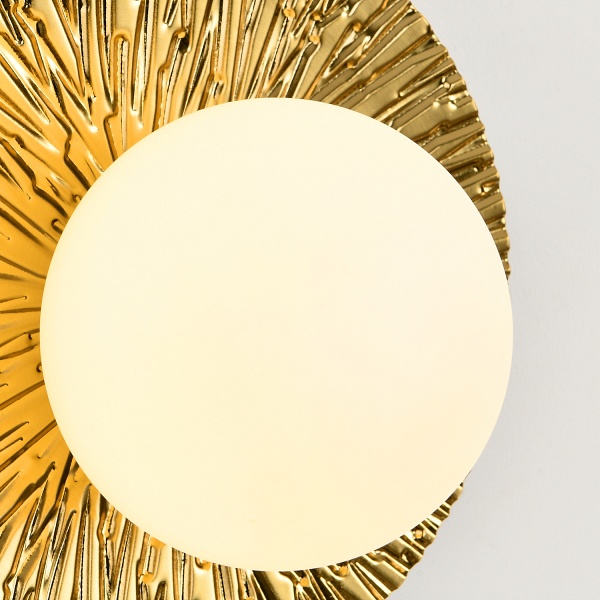 Lampa ścienna SUN L złota 40 cm Step Into Design