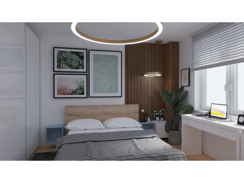 Lampa wisząca CIRCLE 120 LED mosiądz szczotkowany 120 cm Step Into Design