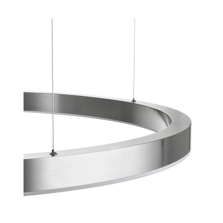 Lampa wisząca CIRCLE 120 LED nikiel szczotkowany 120 cm - Step Into Design