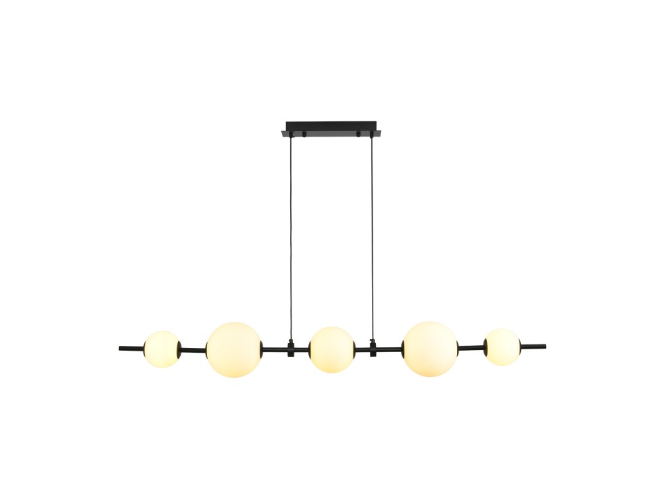 Lampa wisząca MILA czarna 140 cm Step Into Design