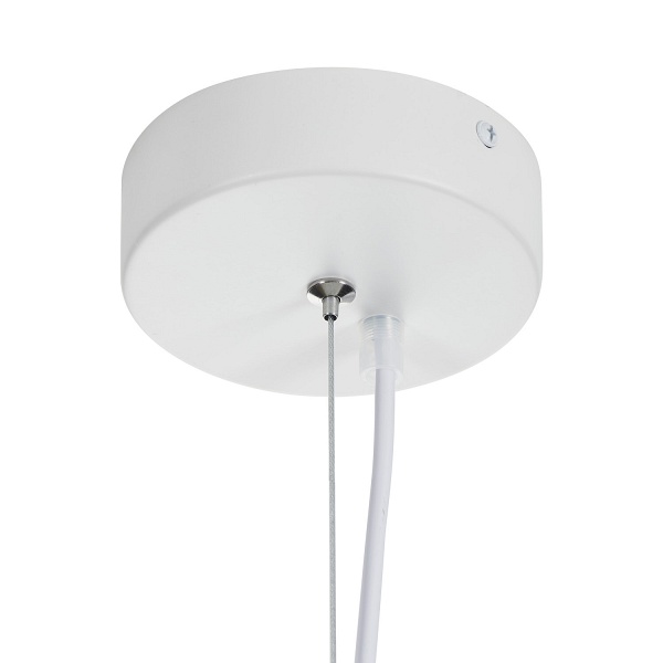 Lampa wisząca ENIGMA LED biało złota 60 cm Step Into Design