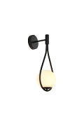 Lampa ścienna DROP 45 cm czarna - Step Into Design