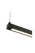 Lampa wisząca BEAM-80 LED - czarna oprawa liniowa 4000K - Step Into Design