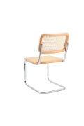 Krzesło VIENNA rattanowo chromowane - Step Into Design