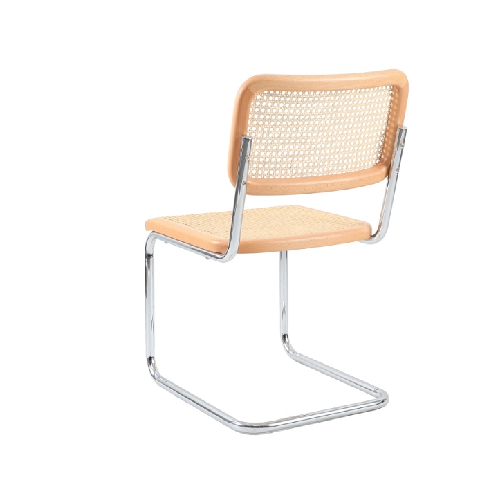 Krzesło VIENNA rattanowo chromowane - Step Into Design
