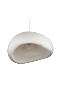 Lampa wisząca STONE 80 cm - biała - Step Into Design