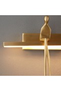 Lampa ścienna AMICI złota 31 cm Step Into Design