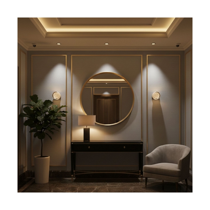 Lampa ścienna CANDY LED 13,5 cm transparentny - Step Into Design