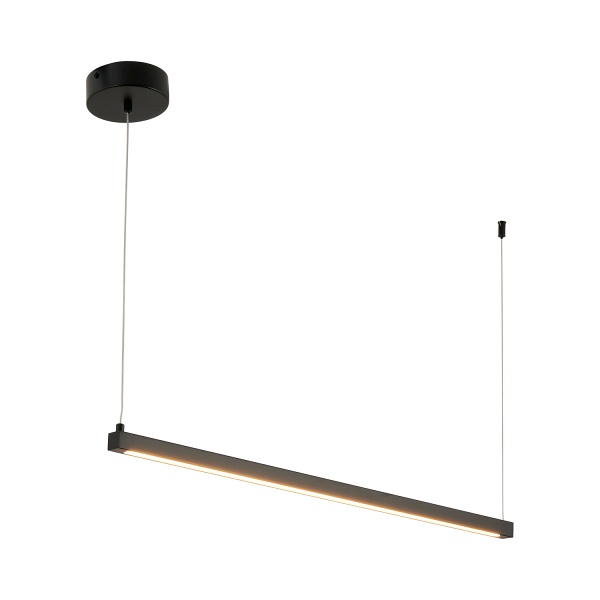 Lampa wisząca BEAM-80 LED - czarna oprawa liniowa Step Into Design