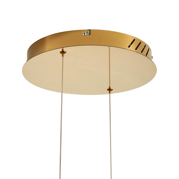 Lampa wisząca CIRCLE 60+80 LED złoty połysk na 1 podsufitce Step Into Design