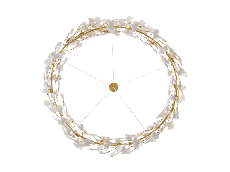 Lampa wisząca BOTANIKA złoto biała 150 cm Step Into Design