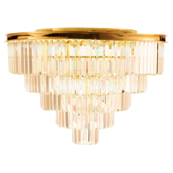 Plafon sufitowy SPLENDORE złoty 80 cm Step Into Design