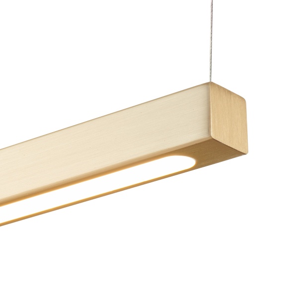 Lampa wisząca BEAM-100 LED -złota oprawa liniowa 4000K Step Into Design
