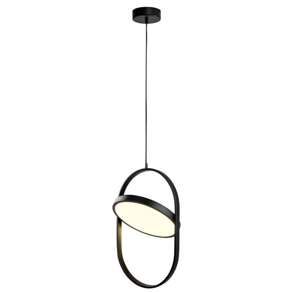 Lampa wisząca ELIPSE L LED czarna 65 cm Step Into Design