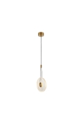Lampa wisząca SUNBLAST - LED 20 cm, złota - Step Into Design