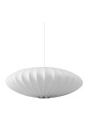 Lampa wisząca SILK FLAT biała 60 cm Step Into Design