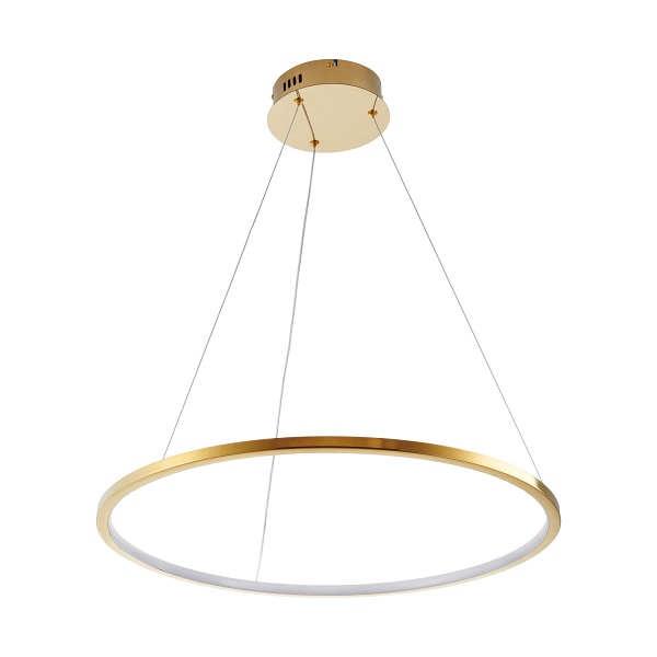 Lampa wisząca CIRCLE SLIM 60 LED złoty 60 cm Step Into Design