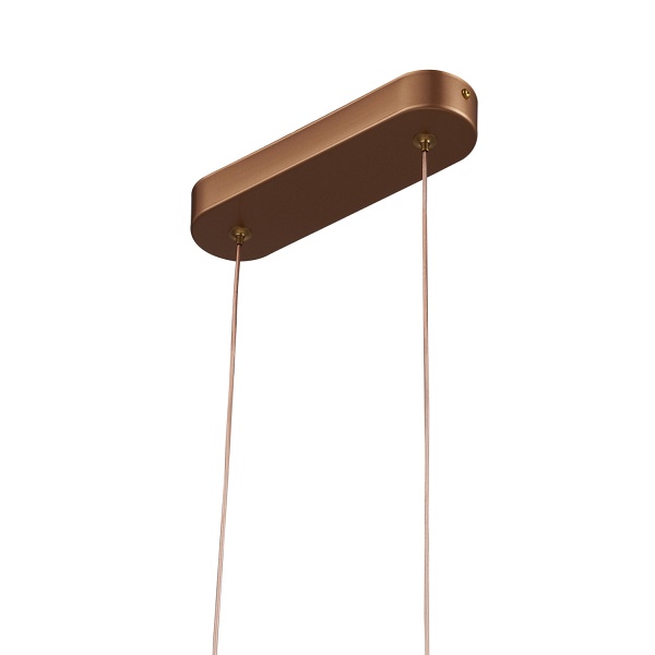 Lampa wisząca GUFO 1 - LED, różowe złoto, 36 cm Step Into Design