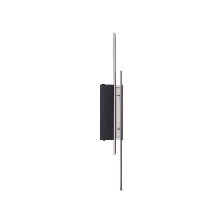 Lampa ścienna NOIR LED, kinkiet czarny ryflowany dwustronny - Step Into Design