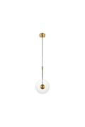 Lampa wisząca SUNBLAST - LED 20 cm, złota - Step Into Design