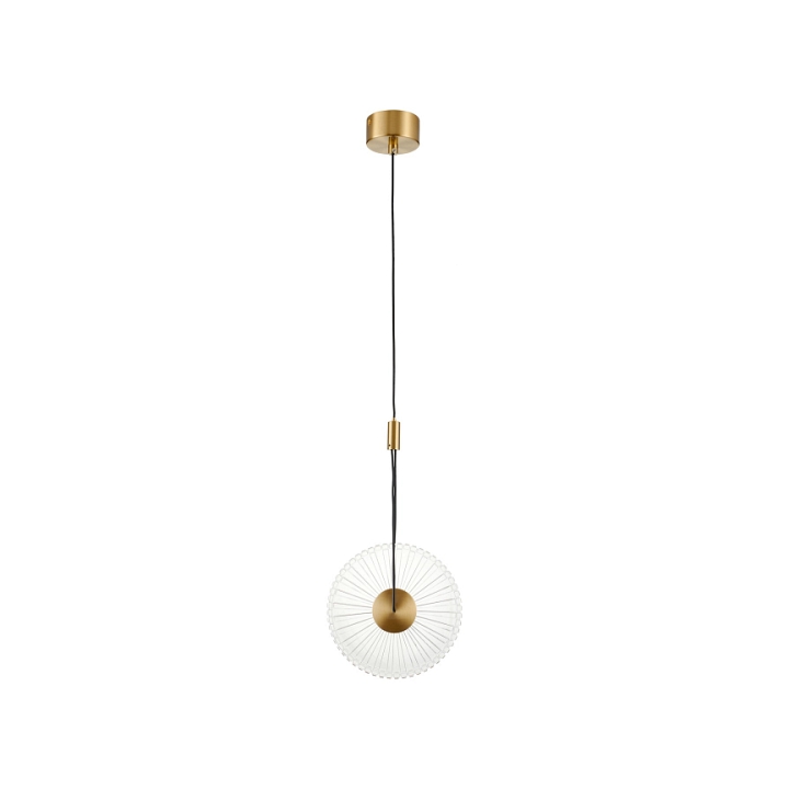 Lampa wisząca SUNBLAST - LED 20 cm, złota - Step Into Design