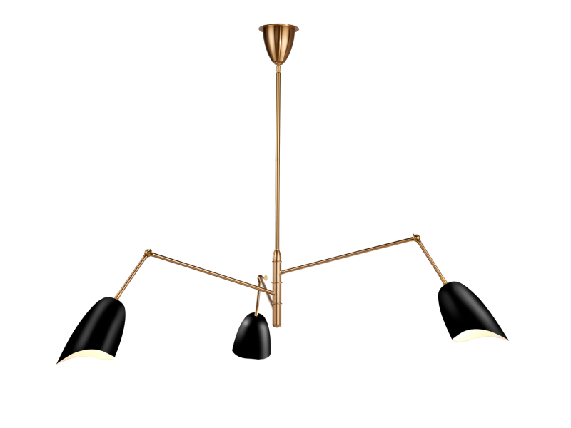 Lampa wisząca RAGNO czarna 150 cm Step Into Design