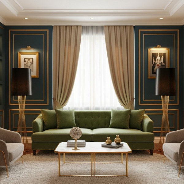 Lampa podłogowa FILO-1 czarno-złota, metalowa, E27, 145 cm Step Into Design