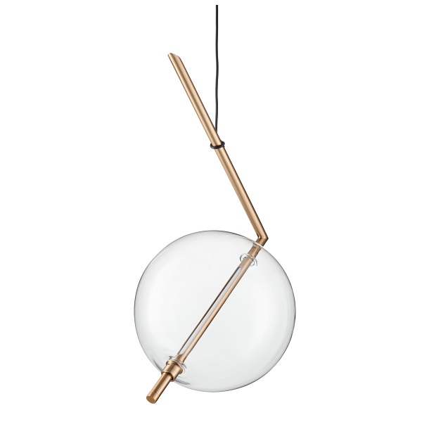 Lampa wisząca AMORE - 1 LED złota 24 cm Step Into Design