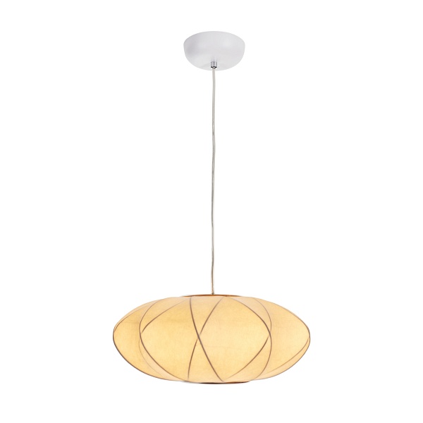 Lampa wisząca SILK X-shape biała 40 cm Step Into Design