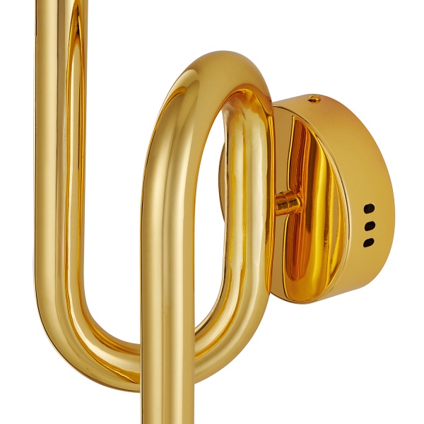 Lampa ścienna MYK LED złota 38 cm Step Into Design