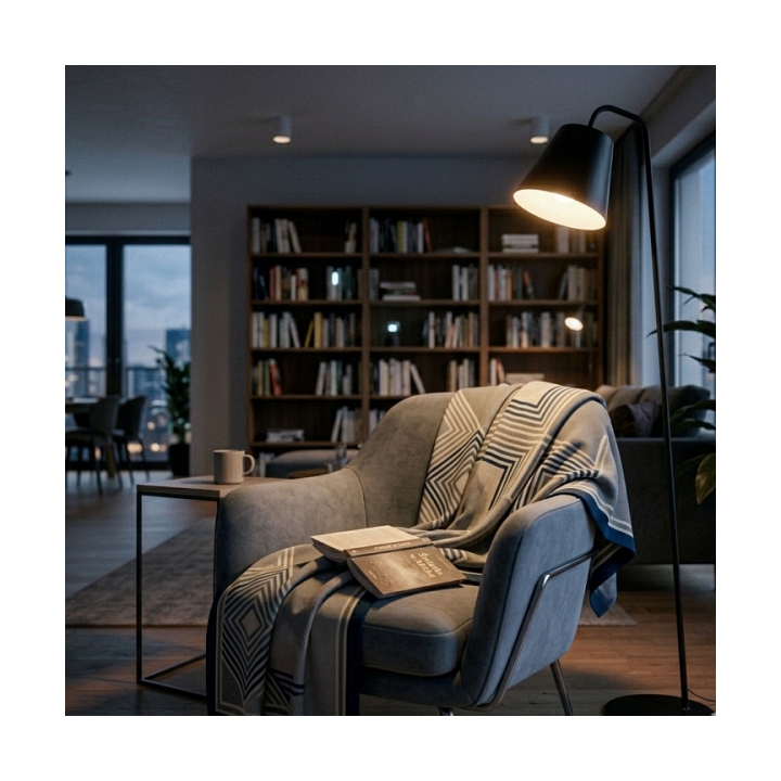 Lampa podłogowa ZEN F czarna - Step Into Design
