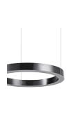Lampa wisząca CIRCLE 60 cm - LED, ring tytanowy - Step Into Design