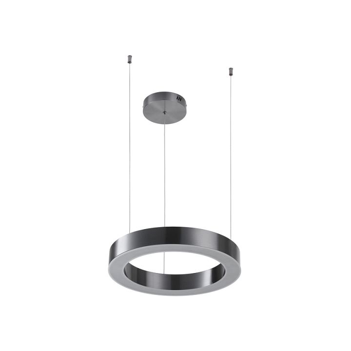 Lampa wisząca CIRCLE 40 LED tytanowa 40 cm - Step Into Design