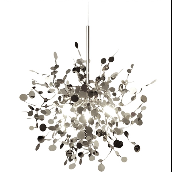 Lampa wisząca MONETTI 40 cm - chrom, dekoracyjna Step Into Design