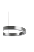 Lampa wisząca CIRCLE 60 - LED, ring nikiel szczotkowany - Step Into Design