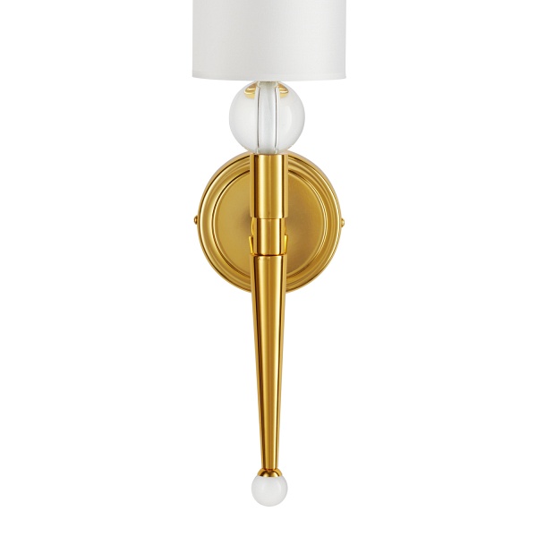 Lampa ścienna DAMA złota 52 cm glamour Step Into Design