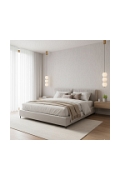 Lampa wisząca PERLA LED 12 cm biało złota - Step Into Design