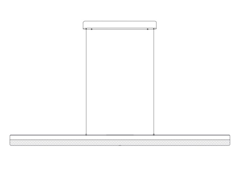 Lampa wisząca ANABELLA LED czarna 120 cm Step Into Design