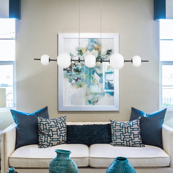 Lampa wisząca MILA czarna 140 cm Step Into Design