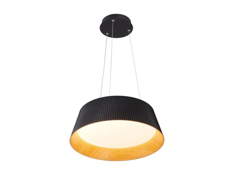 Lampa wisząca FRILL LED czarna 45 cm Step Into Design