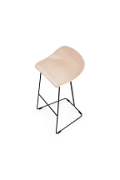 Hoker CARO BAR stołek barowy beżowy 75 cm - Step Into Design