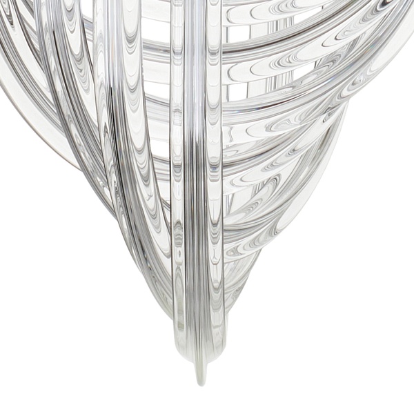 Lampa wisząca WAVE złota 40 cm Step Into Design