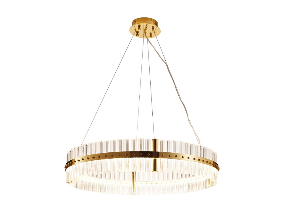 Lampa wisząca AURA LED złota 85 cm Step Into Design