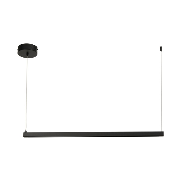 Lampa wisząca BEAM-80 LED - czarna oprawa liniowa Step Into Design
