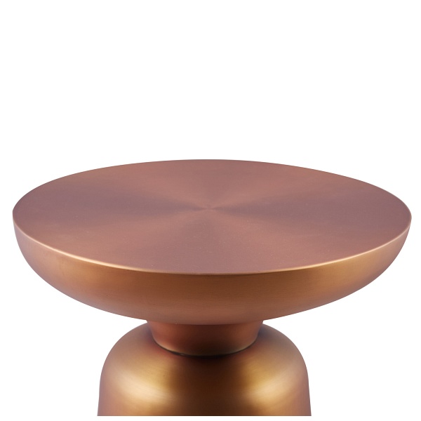 Stolik kawowy TOTEM miedziany 60 cm Step Into Design