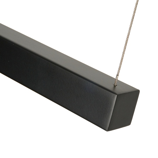 Lampa wisząca BEAM-120 LED - czarna oprawa liniowa Step Into Design